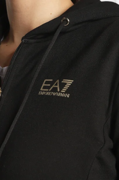 Bluza | Regular Fit EA7 черен