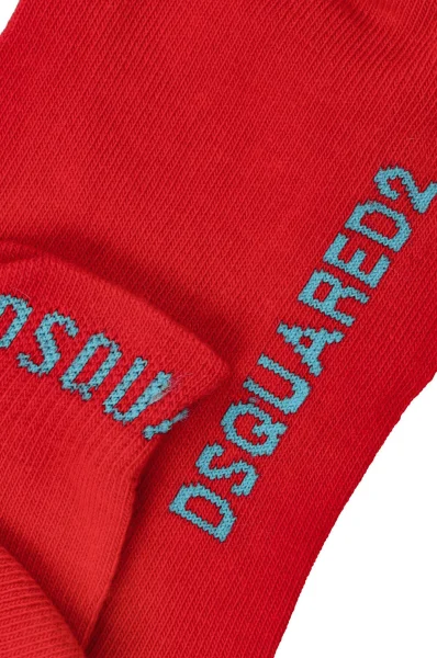 Чорапи Dsquared2 червен