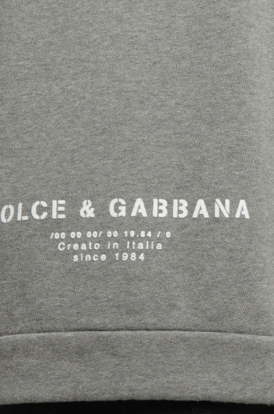Суитчър/блуза | Regular Fit Dolce & Gabbana сив