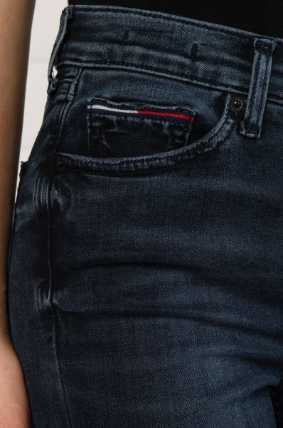 Дънки NORA | Slim Fit Tommy Jeans тъмносин
