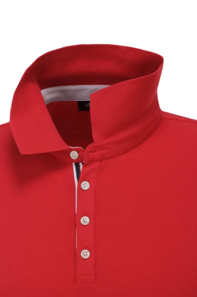 Поло/тениска с яка | Regular Fit Lagerfeld червен