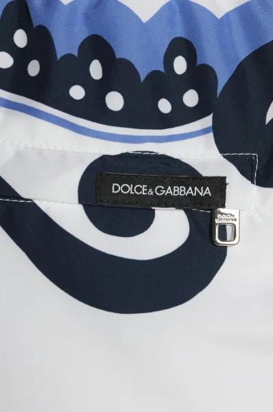 Шорти бански | Longline Fit Dolce & Gabbana син