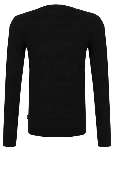 Пуловер Emporio Armani черен