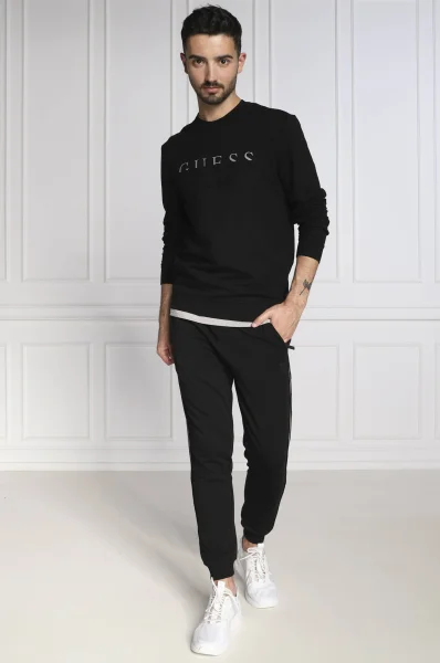 Суитчър/блуза BEAU | Slim Fit GUESS черен