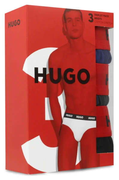 Слипове 3-pack Hugo Bodywear тъмносин
