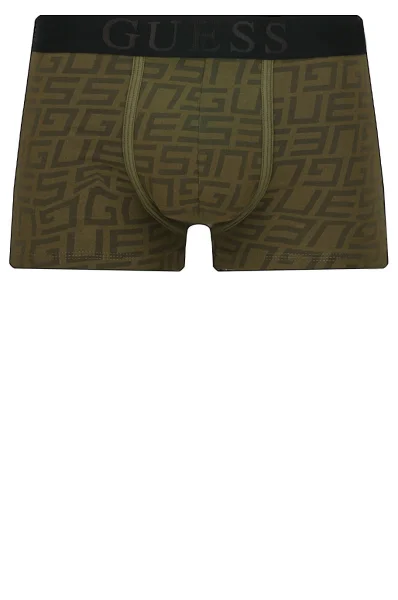 Боксерки 3-pack IDOL BOXER Guess Underwear зелен