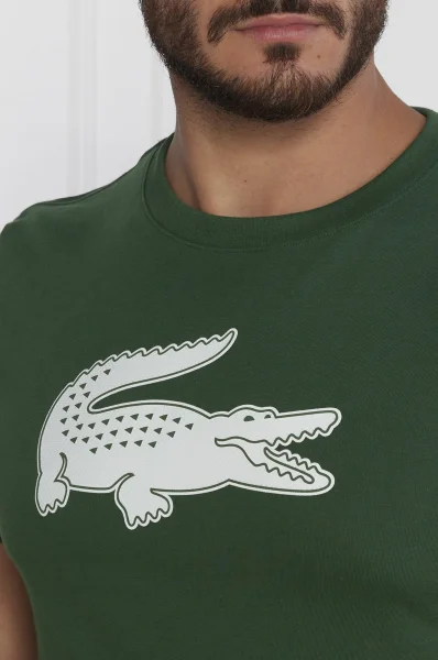Тениска | Regular Fit Lacoste зелен