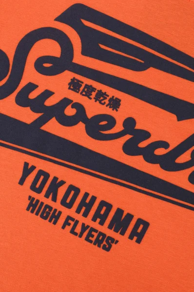 Тениска Retro high flyers  Superdry оранжев