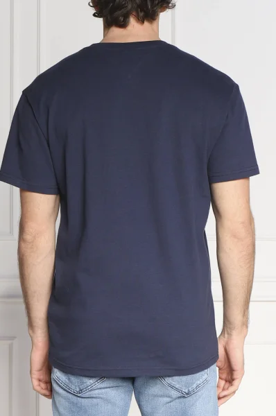 Тениска ATHLETIC | Regular Fit Tommy Jeans тъмносин