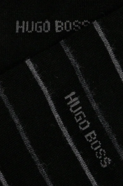 Fine Stripe 2-pack Socks BOSS BLACK черен
