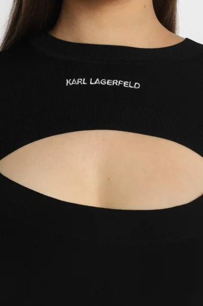 Bluzka | Regular Fit Karl Lagerfeld черен