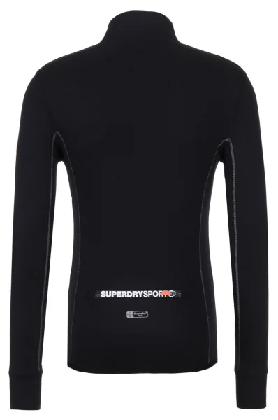 Henley Sweatshirt Superdry черен