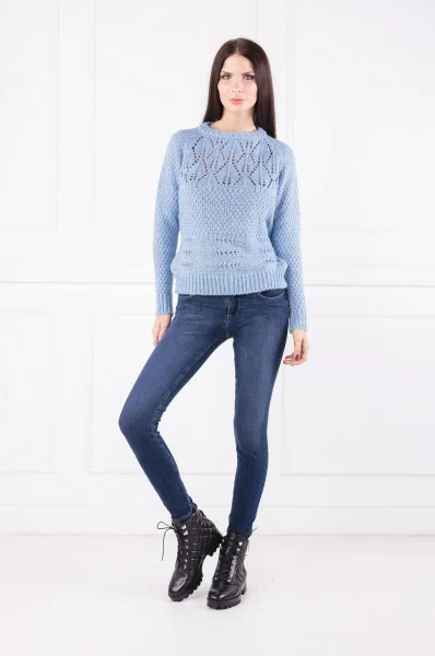 Пуловер | Regular Fit GUESS небесносин
