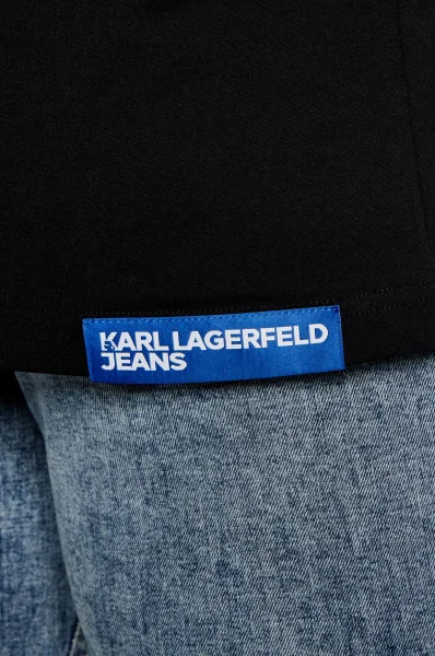 Тениска | Regular Fit Karl Lagerfeld Jeans черен