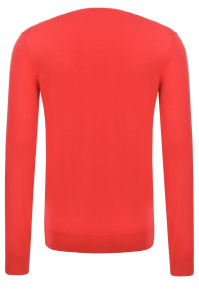 Sweater Akhub BOSS ORANGE червен
