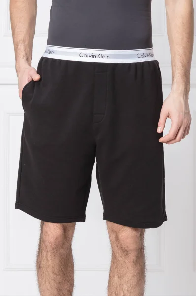 Шорти от пижама Calvin Klein Underwear черен