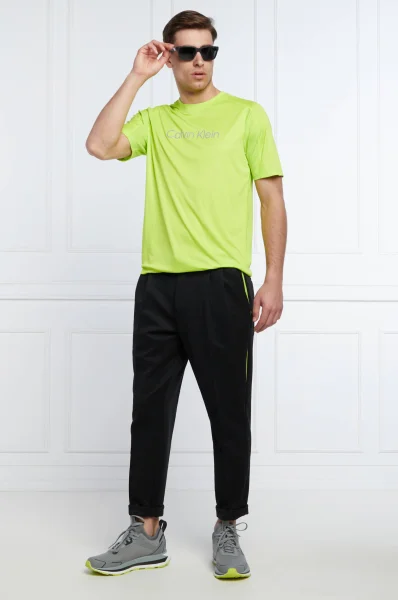 Тениска | Regular Fit Calvin Klein Performance лимонен