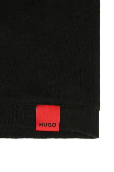 Тениска Labelled | Regular Fit Hugo Bodywear черен