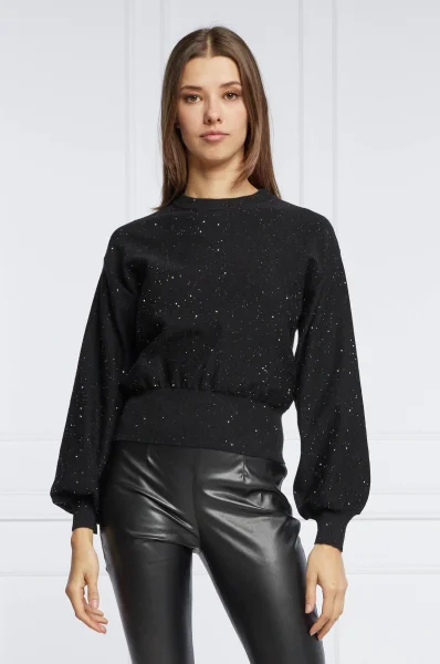 Пуловер UNIVERSE | Regular Fit Desigual черен