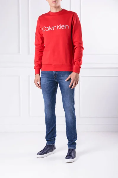 Суитчър/блуза LOGO | Regular Fit Calvin Klein червен