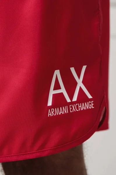 Шорти бански | Loose fit Armani Exchange червен