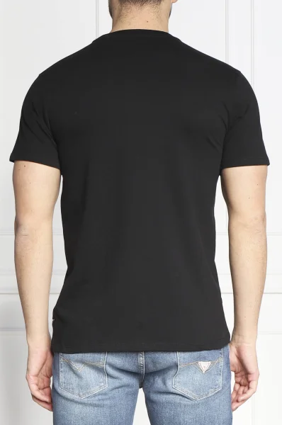 Тениска WESTCOAST | Slim Fit GUESS черен