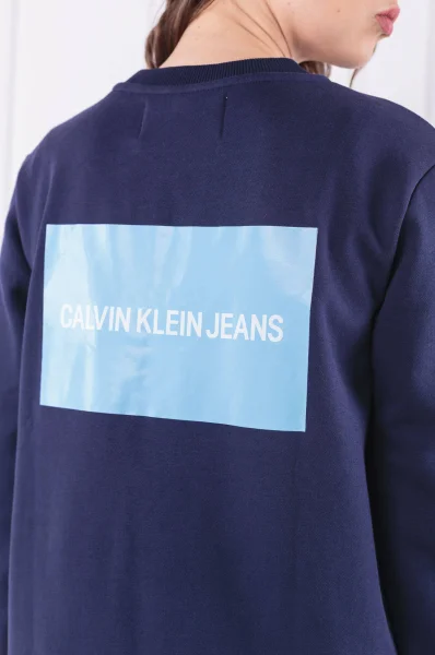 Суитчър/блуза MULTI LOGO | Regular Fit CALVIN KLEIN JEANS тъмносин