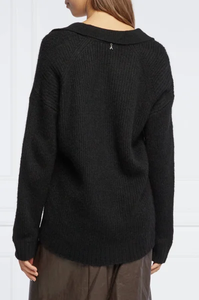Пуловер 2M4109 A9M7 | Regular Fit | с добавка вълна Patrizia Pepe черен