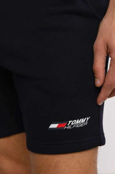Шорти TERRY | Regular Fit Tommy Sport тъмносин