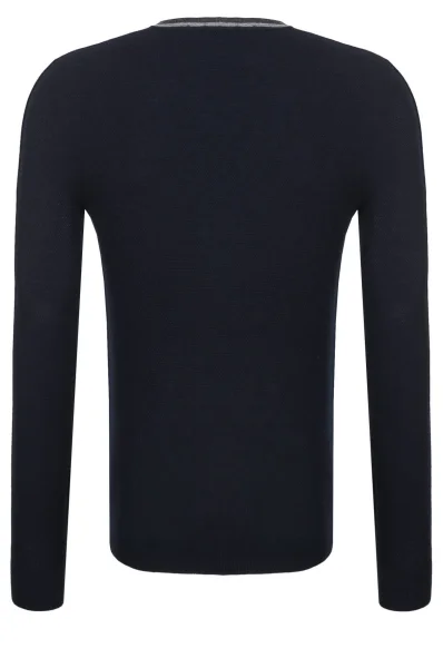 Sweater Pellini BOSS BLACK тъмносин