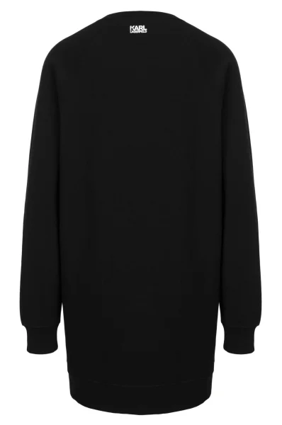 Sweatshirt Rhinestones Karl Lagerfeld черен