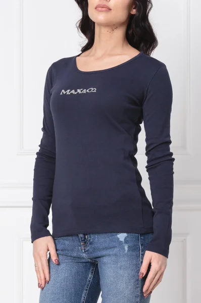 Блуза MAGLIE | Regular Fit MAX&Co. тъмносин
