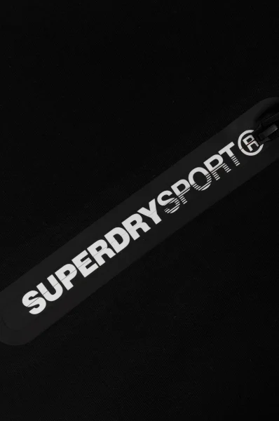 Суитчър Gym tech Hybrid  Superdry черен