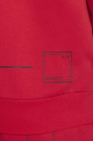 Суитчър/блуза | Regular Fit Armani Exchange червен
