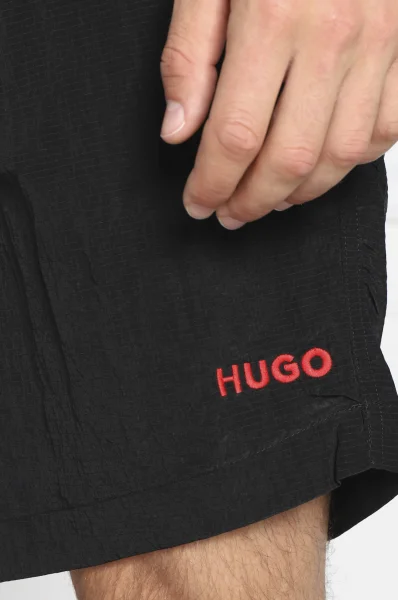 Шорти бански FUJI | Regular Fit Hugo Bodywear черен