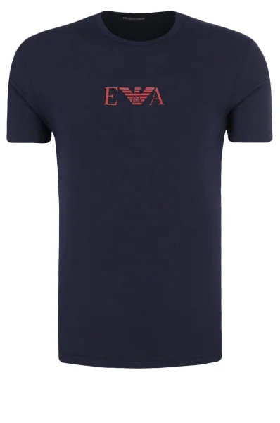 Тениска 2-pack | Slim Fit Emporio Armani червен