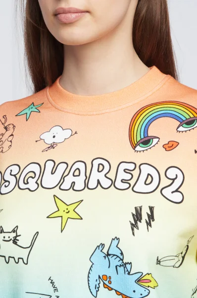 Суитчър/блуза Cartoon Cool | Regular Fit Dsquared2 	многоцветен	