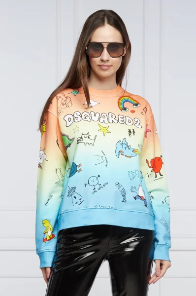 Суитчър/блуза Cartoon Cool | Regular Fit Dsquared2 	многоцветен	