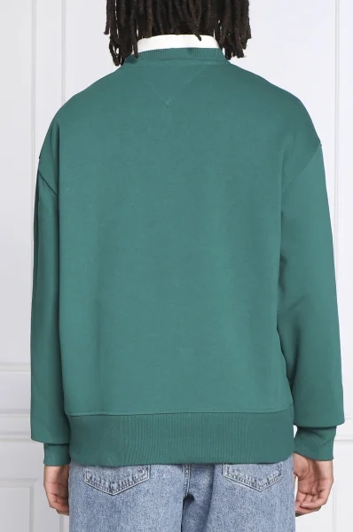 Суитчър/блуза | Relaxed fit Tommy Jeans зелен