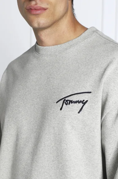 Суитчър/блуза | Relaxed fit Tommy Jeans сив