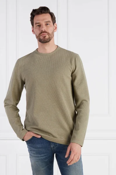 Пуловер Tempesto | Regular Fit BOSS ORANGE маслинен