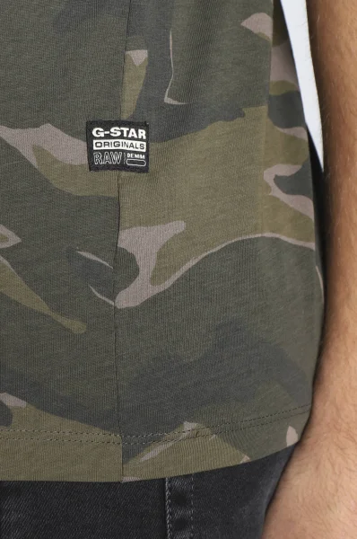 Тениска | Regular Fit G- Star Raw зелен