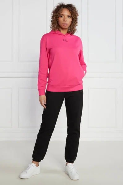 Суитчър/блуза | Regular Fit EA7 розов