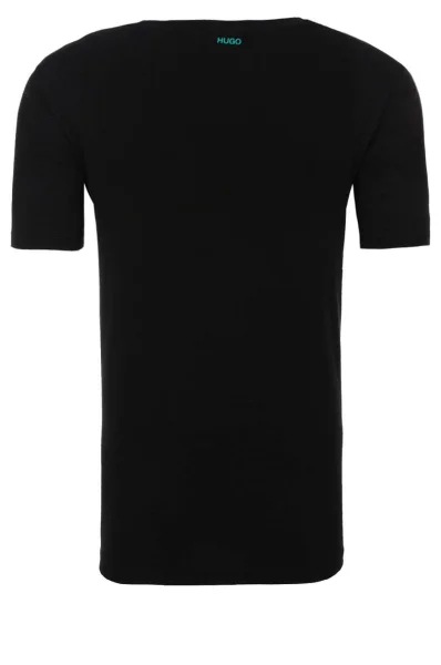 Derro T-shirt HUGO черен