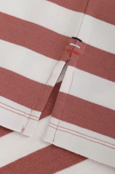 Bluza Stripe | Regular Fit Hilfiger Denim прасковен