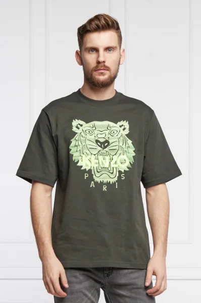 Тениска | Loose fit Kenzo зелен