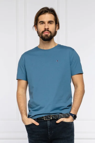 Тениска TJM ESSENTIAL SOLID | Regular Fit Tommy Jeans графитен