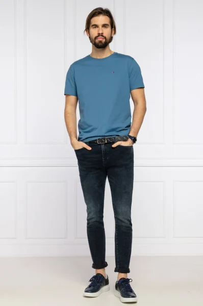 Тениска TJM ESSENTIAL SOLID | Regular Fit Tommy Jeans графитен