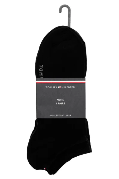 Чорапи 3-pack TH MEN SNEAKER 3P PROMO Tommy Hilfiger черен