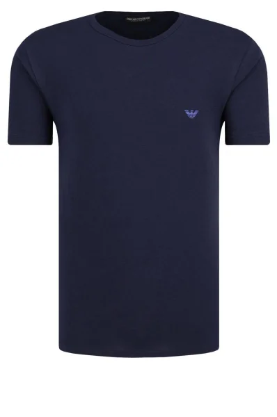 Тениска 2-pack | Regular Fit Emporio Armani син